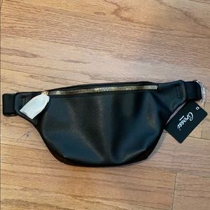 NWT Faux Leather Fanny Pack Waist Bag